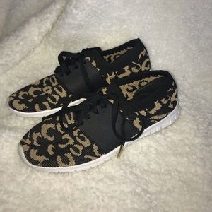 Cheetah Print Sneakers